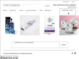 Sites similar to toktokbox.com