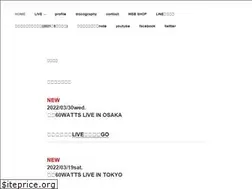 Sites similar to tokyo60watts.com