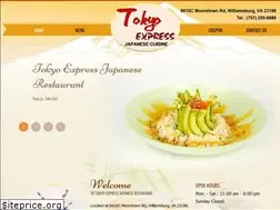 Sites similar to tokyoexpressva.com