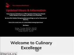 Sites similar to tokyosteakhousesalem.com