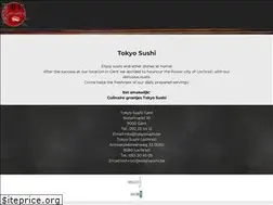 Sites similar to tokyosushi.be