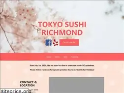 Sites similar to tokyosushirichmond.com