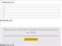 Sites similar to toldosde.com