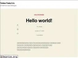 Sites similar to toldosfiesta.com
