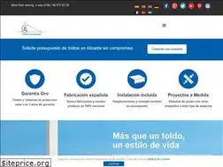 Sites similar to toldosguardamar.com