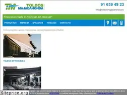 Sites similar to toldosmajadahonda.es