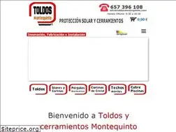 Sites similar to toldosmontequinto.com