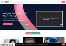 Sites similar to toldya.com