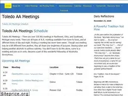 Sites similar to toledoaameetings.com