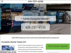 Sites similar to toledoohdumpsterrental.com