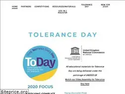 Sites similar to toleranceday.org