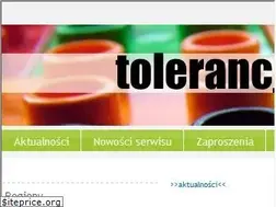 Sites similar to tolerancja.pl