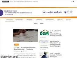 Sites similar to tolerantes-sachsen.de