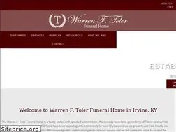 Sites similar to tolerfuneralhome.com