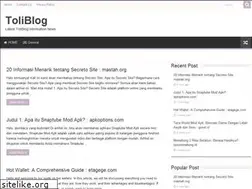 Sites similar to toliblog.info