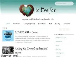 Sites similar to tolivefor.org
