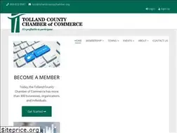Sites similar to tollandcountychamber.org