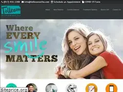 Sites similar to tollesonortho.com