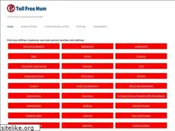 Sites similar to tollfreenum.in