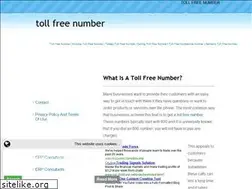 Sites similar to tollfreenumbertips.info