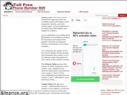 Sites similar to tollfreephonenumber800.com
