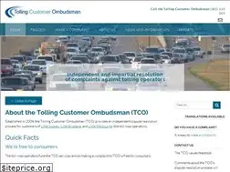 Sites similar to tollingombudsman.com.au