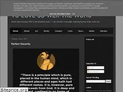 Sites similar to tolovesowelltheworld.com