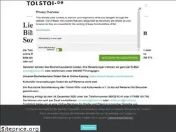 Sites similar to tolstoi.de