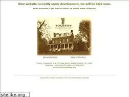 Sites similar to tolstoyfoundation.org