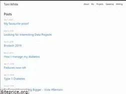 Sites similar to tom-e-white.com