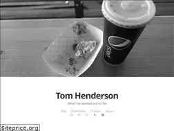 Sites similar to tom-henderson.github.io