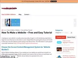 Sites similar to tomakeawebsite.net