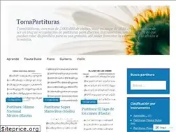Sites similar to tomapartituras.wordpress.com
