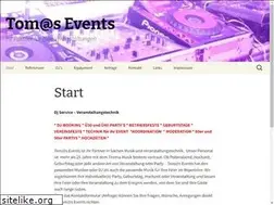Sites similar to tomas-events.de