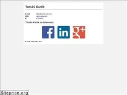 Sites similar to tomaskarlik.cz