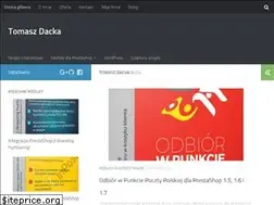 Sites similar to tomaszdacka.pl
