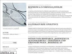 Sites similar to tomaszgabis.pl