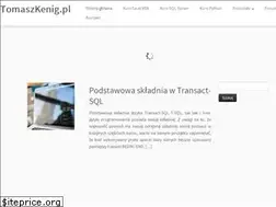 Sites similar to tomaszkenig.pl