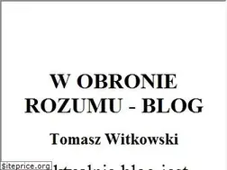 Sites similar to tomaszwitkowski.pl