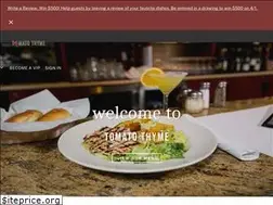 Sites similar to tomato-thyme.com