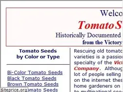 Sites similar to tomatoseed.com
