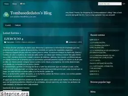Sites similar to tombasededatos.wordpress.com