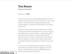 Sites similar to tombenner.co