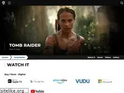 Sites similar to tombraidermovie.com