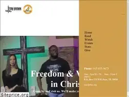 Sites similar to tombrown.org