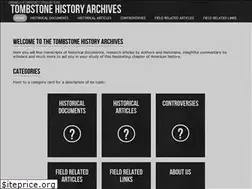 Sites similar to tombstonehistoryarchives.com