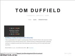 Sites similar to tomduffield.com