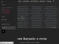 Sites similar to tomekbanasik.com