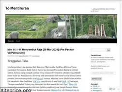 Sites similar to tomentiruran.wordpress.com