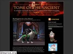 Sites similar to tomeoftheancient.wordpress.com